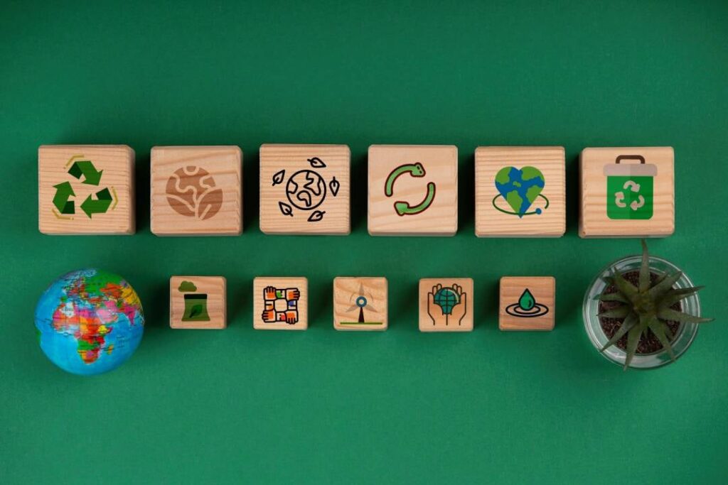 Recycling as part of a company's brand reputation