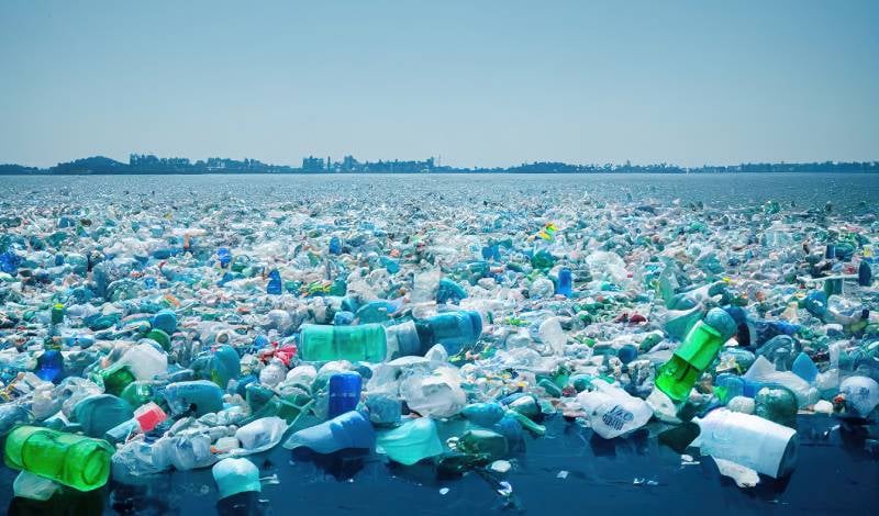 Plastic resin and scrap material for recycling